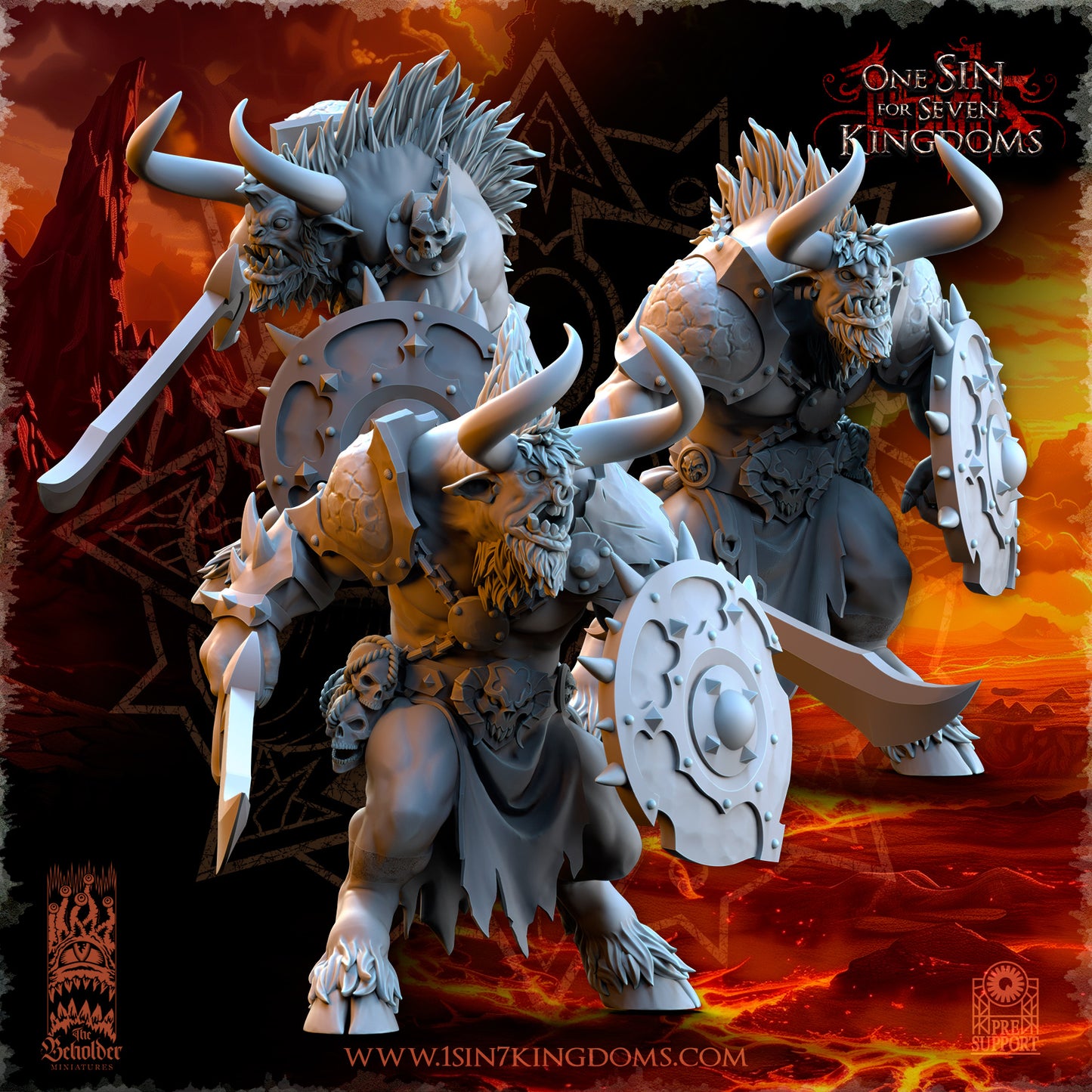EE - Ohru Tree Shepherd - MULTI – ELFES À FEUILLES PERSISTANTES - Fantasy – The Beholder Miniatures 25-04