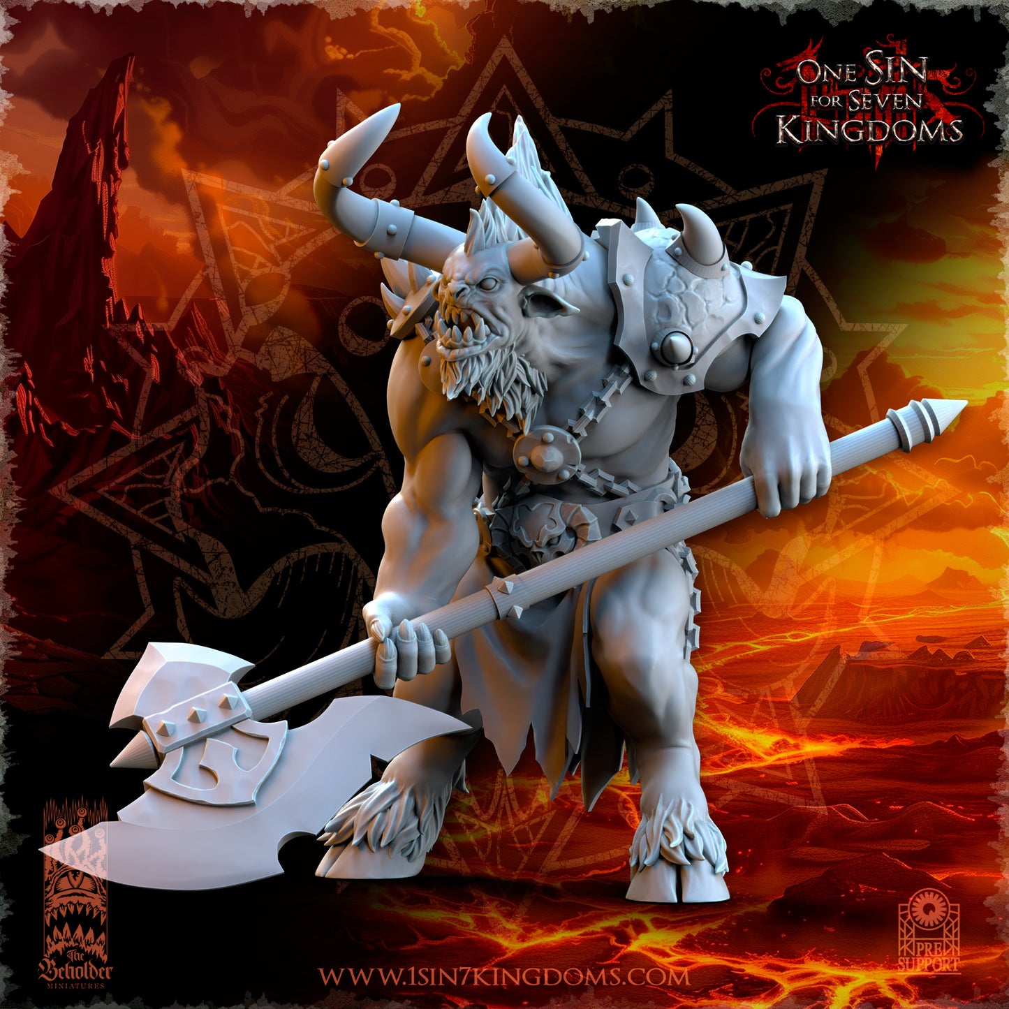 EE - Ohru Tree Shepherd - MULTI – ELFES À FEUILLES PERSISTANTES - Fantasy – The Beholder Miniatures 25-04