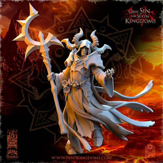 EE - Ohru Tree Shepherd - MULTI – ELFES À FEUILLES PERSISTANTES - Fantasy – The Beholder Miniatures 25-04