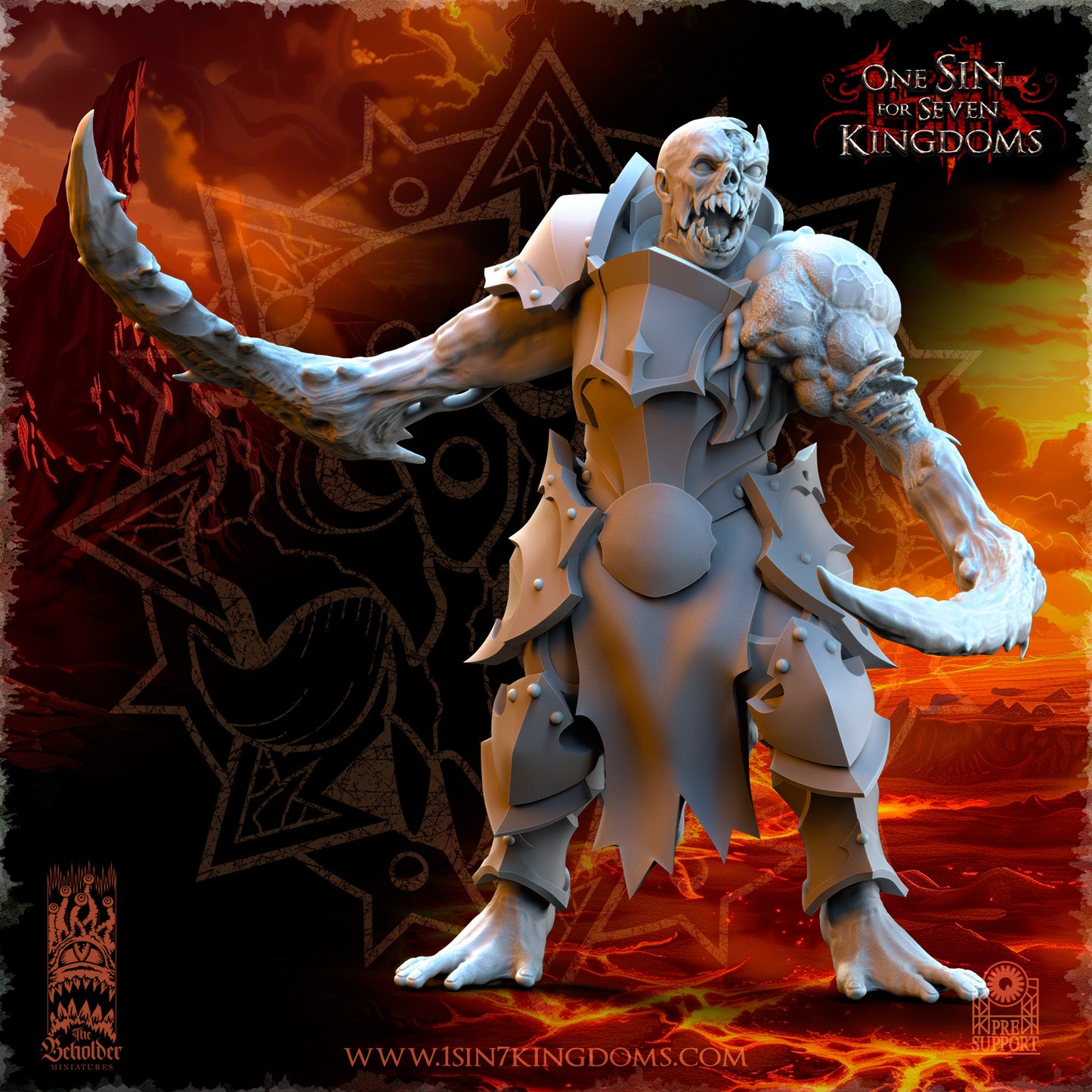 EE - Ohru Tree Shepherd - MULTI – ELFES À FEUILLES PERSISTANTES - Fantasy – The Beholder Miniatures 25-04