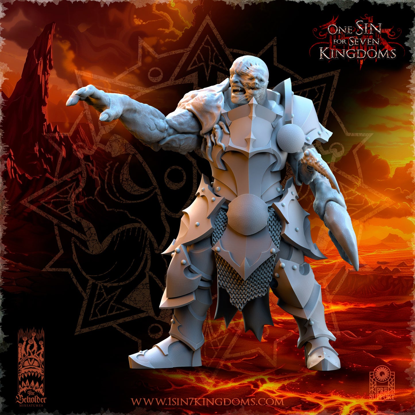 EE - Ohru Tree Shepherd - MULTI – ELFES À FEUILLES PERSISTANTES - Fantasy – The Beholder Miniatures 25-04