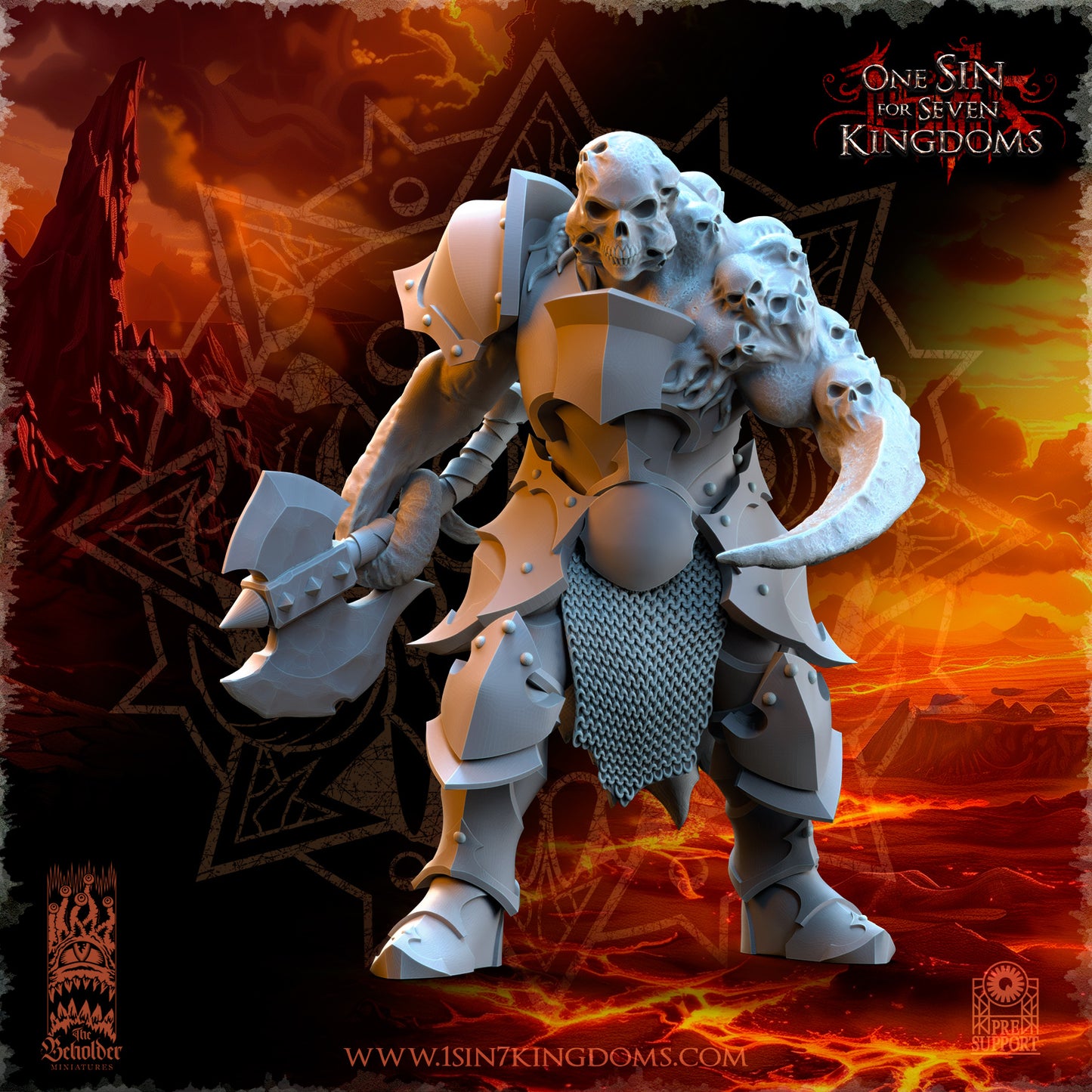 EE - Ohru Tree Shepherd - MULTI – ELFES À FEUILLES PERSISTANTES - Fantasy – The Beholder Miniatures 25-04