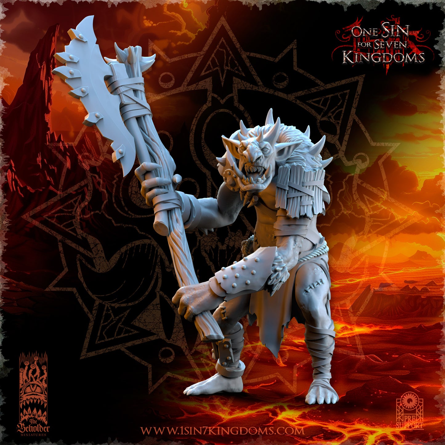 EE - Ohru Tree Shepherd - MULTI – ELFES À FEUILLES PERSISTANTES - Fantasy – The Beholder Miniatures 25-04