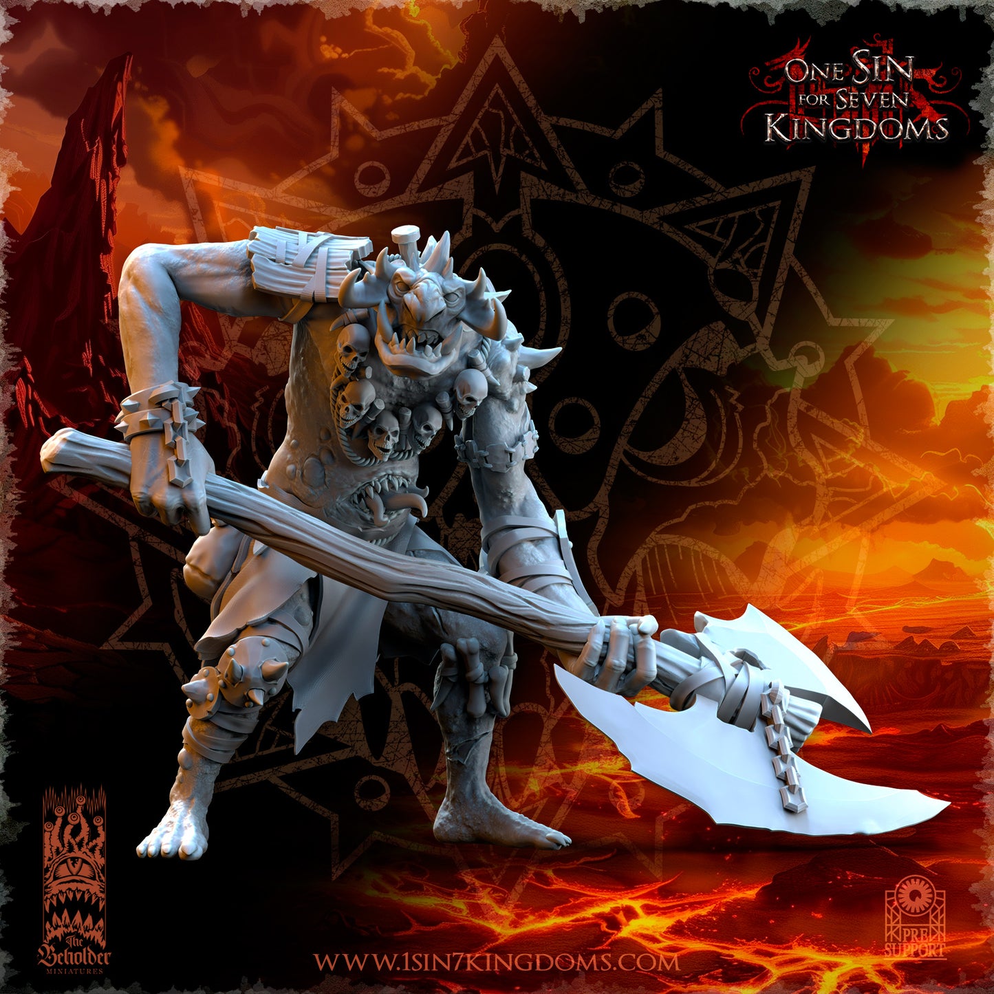 EE - Ohru Tree Shepherd - MULTI – ELFES À FEUILLES PERSISTANTES - Fantasy – The Beholder Miniatures 25-04