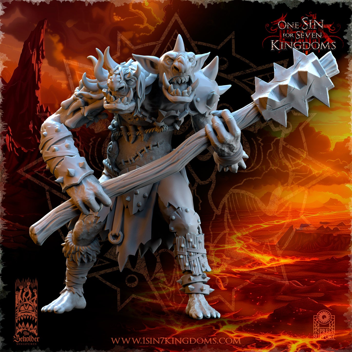 EE - Ohru Tree Shepherd - MULTI – ELFES À FEUILLES PERSISTANTES - Fantasy – The Beholder Miniatures 25-04