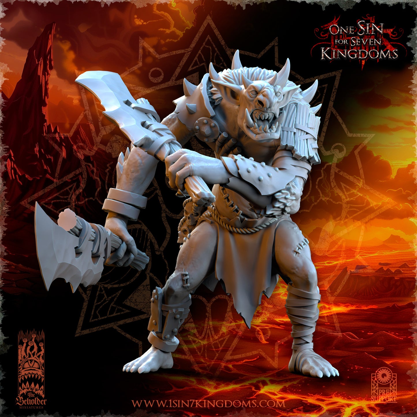 EE - Ohru Tree Shepherd - MULTI – ELFES À FEUILLES PERSISTANTES - Fantasy – The Beholder Miniatures 25-04