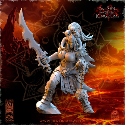 EE - Ohru Tree Shepherd - MULTI – ELFES À FEUILLES PERSISTANTES - Fantasy – The Beholder Miniatures 25-04