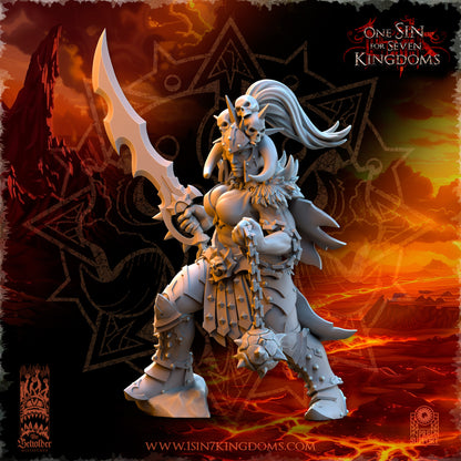 EE - Ohru Tree Shepherd - MULTI – ELFES À FEUILLES PERSISTANTES - Fantasy – The Beholder Miniatures 25-04