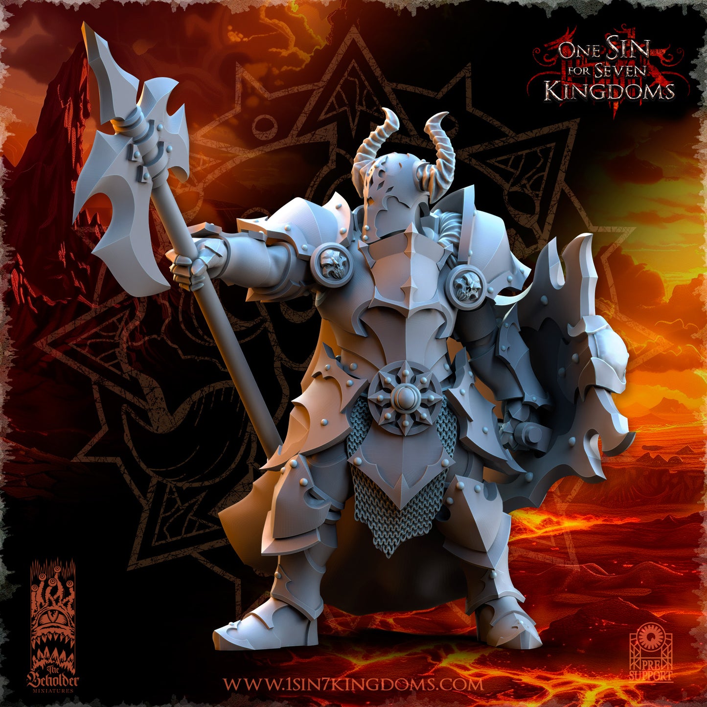 EE - Ohru Tree Shepherd - MULTI – ELFES À FEUILLES PERSISTANTES - Fantasy – The Beholder Miniatures 25-04