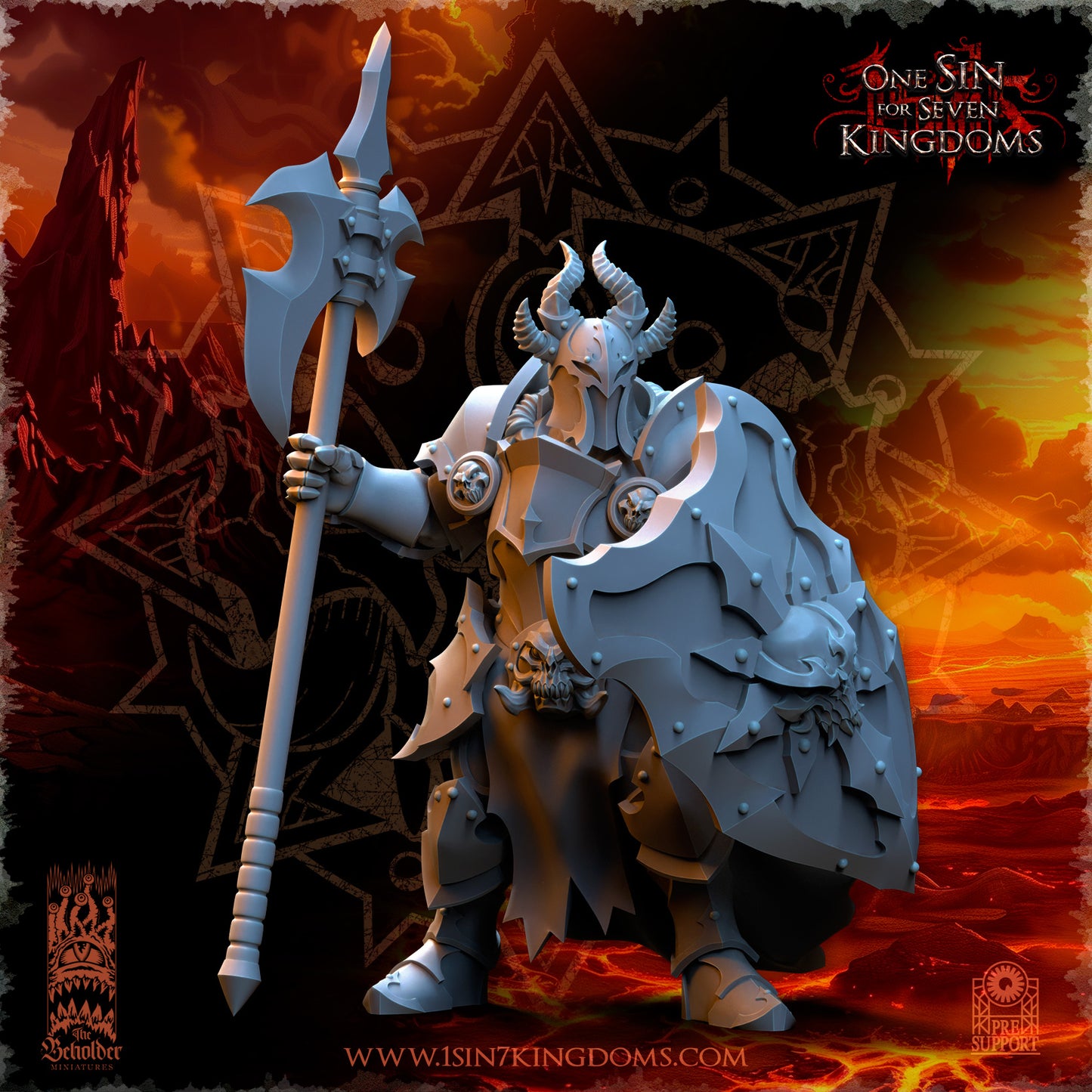 EE - Ohru Tree Shepherd - MULTI – ELFES À FEUILLES PERSISTANTES - Fantasy – The Beholder Miniatures 25-04