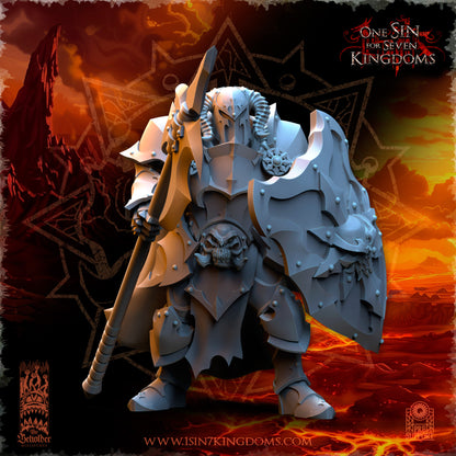EE - Ohru Tree Shepherd - MULTI – ELFES À FEUILLES PERSISTANTES - Fantasy – The Beholder Miniatures 25-04