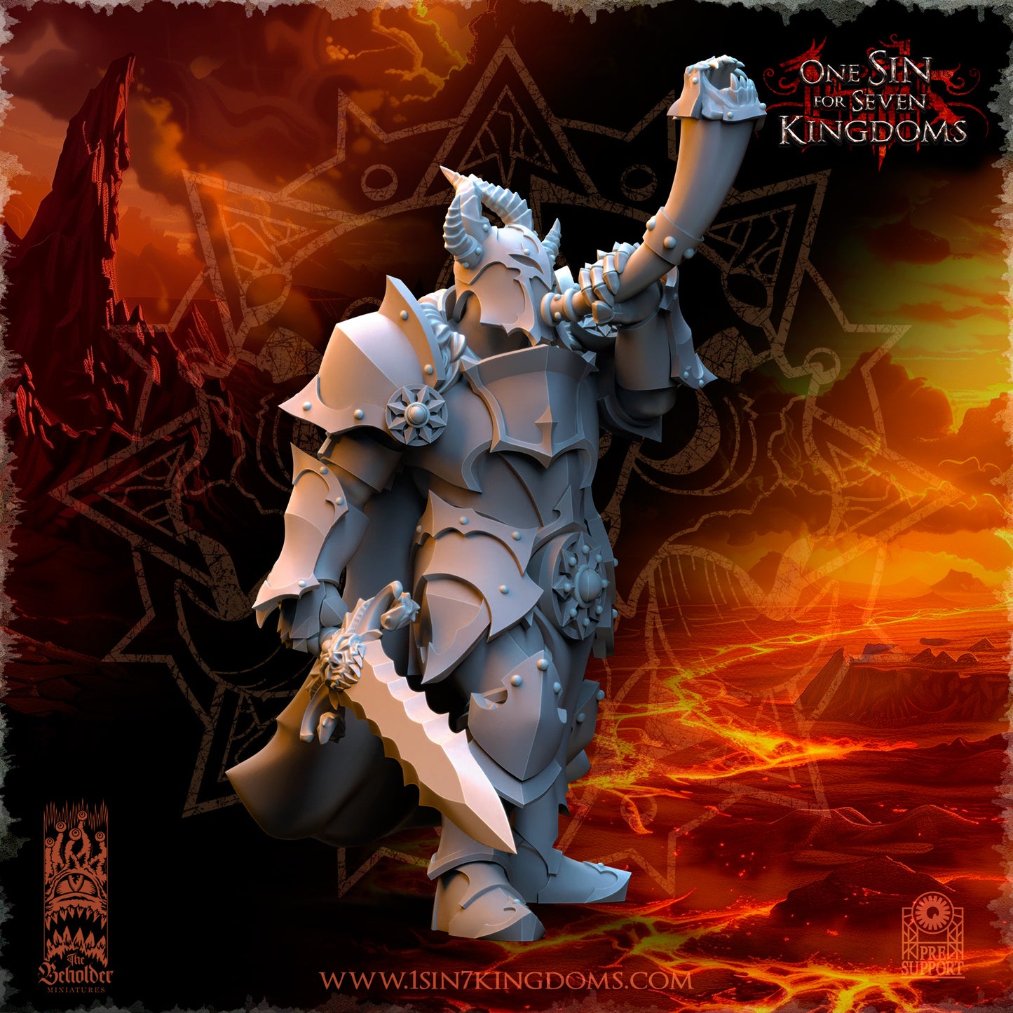 EE - Ohru Tree Shepherd - MULTI – ELFES À FEUILLES PERSISTANTES - Fantasy – The Beholder Miniatures 25-04