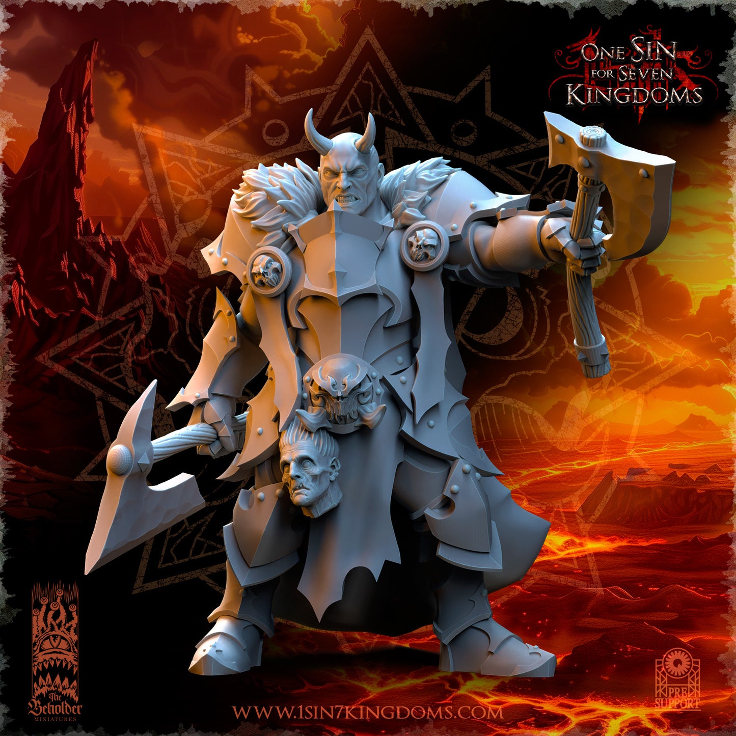 EE - Ohru Tree Shepherd - MULTI – ELFES À FEUILLES PERSISTANTES - Fantasy – The Beholder Miniatures 25-04