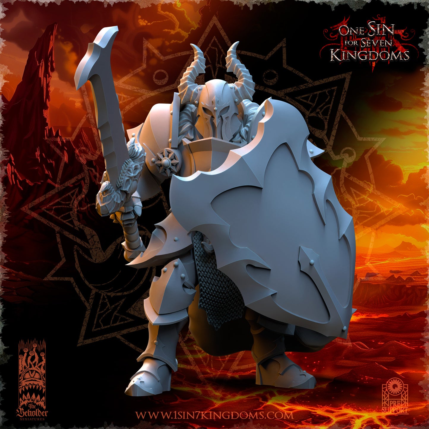 EE - Ohru Tree Shepherd - MULTI – ELFES À FEUILLES PERSISTANTES - Fantasy – The Beholder Miniatures 25-04