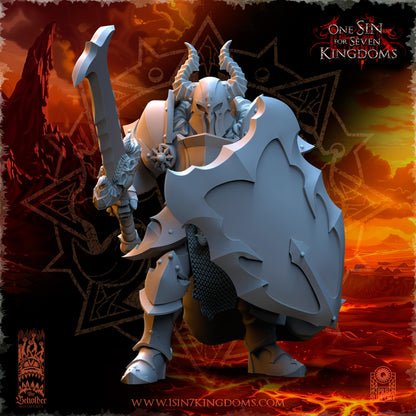EE - Ohru Tree Shepherd - MULTI – ELFES À FEUILLES PERSISTANTES - Fantasy – The Beholder Miniatures 25-04