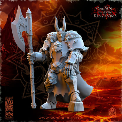 EE - Ohru Tree Shepherd - MULTI – ELFES À FEUILLES PERSISTANTES - Fantasy – The Beholder Miniatures 25-04