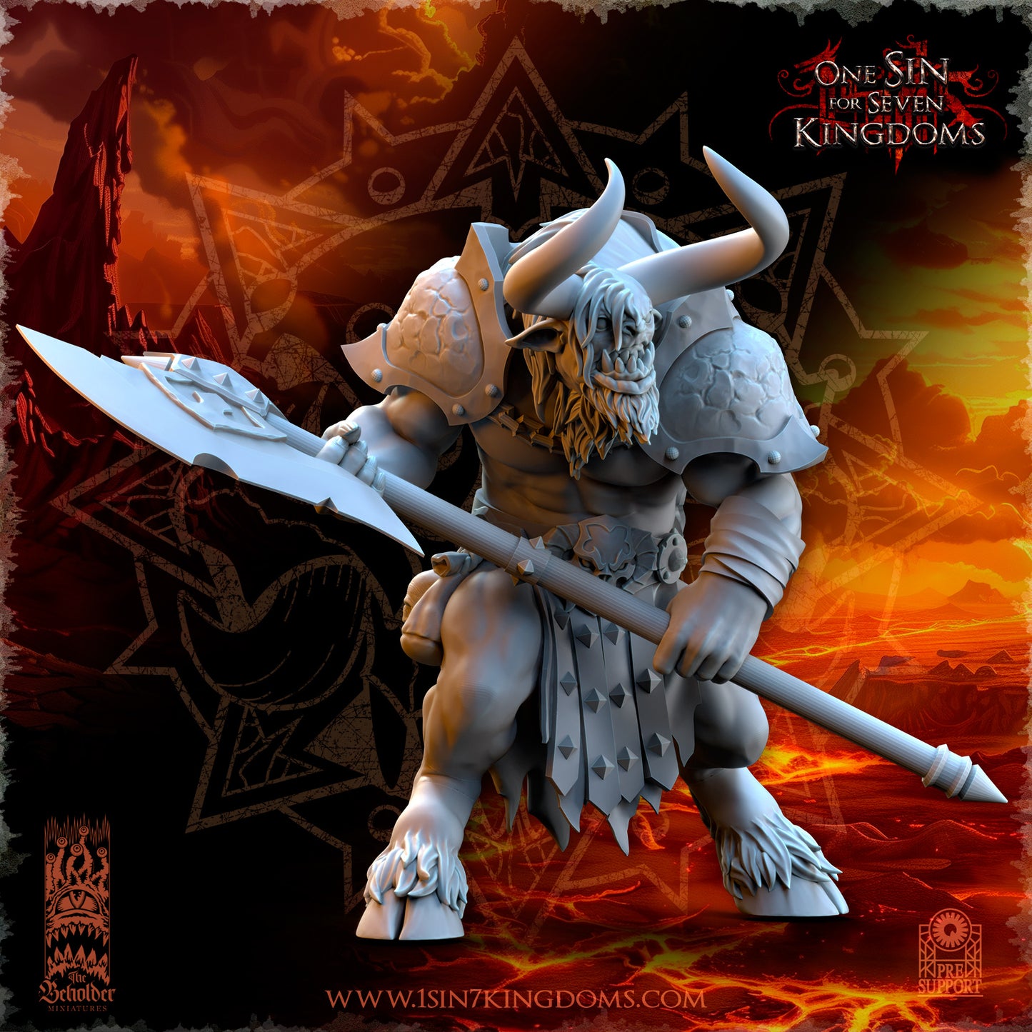 EE - Ohru Tree Shepherd - MULTI – ELFES À FEUILLES PERSISTANTES - Fantasy – The Beholder Miniatures 25-04