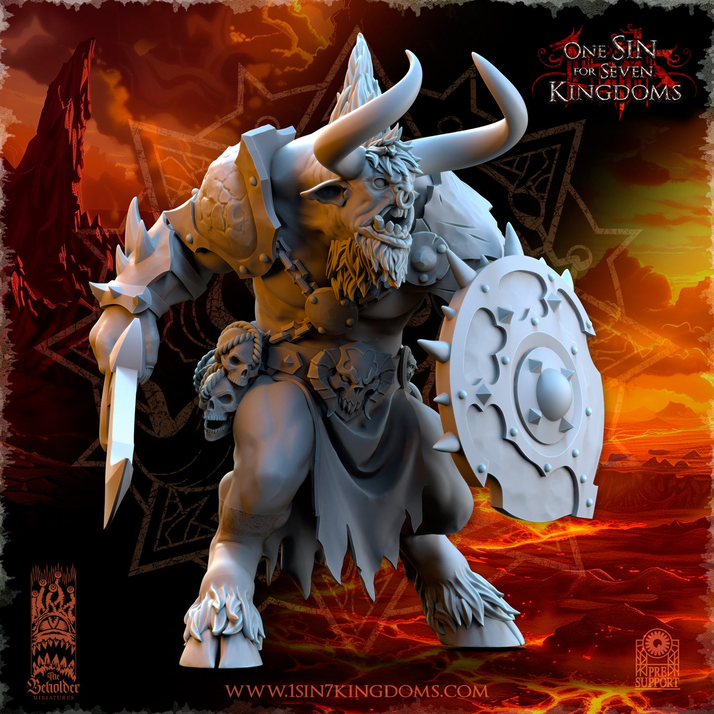 EE - Ohru Tree Shepherd - MULTI – ELFES À FEUILLES PERSISTANTES - Fantasy – The Beholder Miniatures 25-04