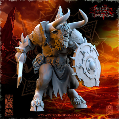 EE - Ohru Tree Shepherd - MULTI – ELFES À FEUILLES PERSISTANTES - Fantasy – The Beholder Miniatures 25-04