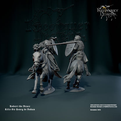 RD - Robert the Bruce kills Sir Henry de Bohun - MULTI - Historical - Reconquer Designs 25-11 Novità