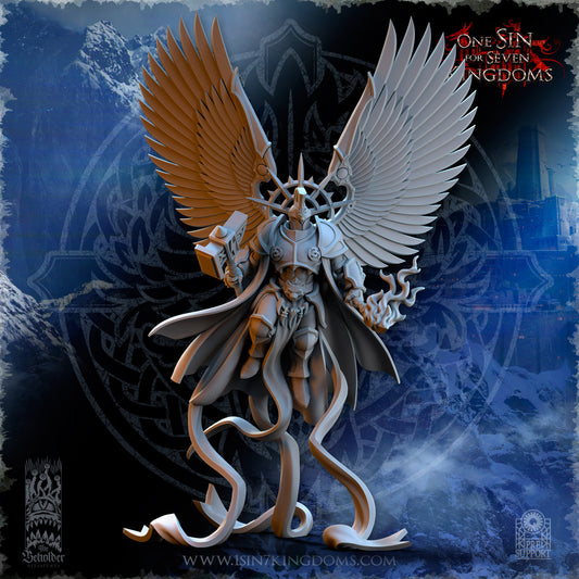 EE - Ohru Tree Shepherd - MULTI – ELFES À FEUILLES PERSISTANTES - Fantasy – The Beholder Miniatures 25-04