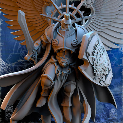 EE - Ohru Tree Shepherd - MULTI – ELFES À FEUILLES PERSISTANTES - Fantasy – The Beholder Miniatures 25-04