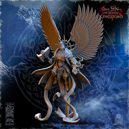 EE - Ohru Tree Shepherd - MULTI – ELFES À FEUILLES PERSISTANTES - Fantasy – The Beholder Miniatures 25-04