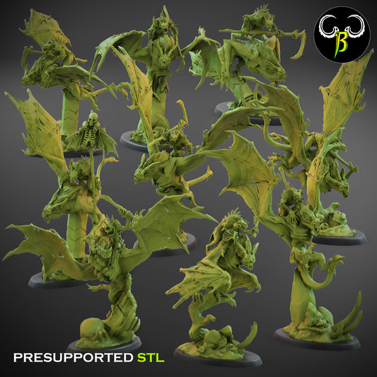 DL - Spawn of Depravation Male Squad - BR - DARK LEGIONS - Fantasy – ClayBeastCreation - 25-05 Nouveau
