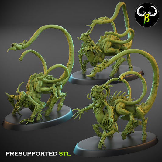 DL - Spawn of Depravation Female Squad - BR - DARK LEGIONS - Fantasy – ClayBeastCreation - 25-05 Novità
