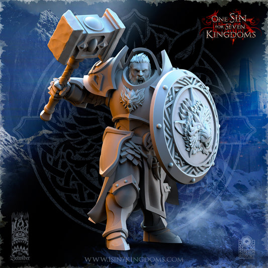 EE - Ohru Tree Shepherd - MULTI – ELFES À FEUILLES PERSISTANTES - Fantasy – The Beholder Miniatures 25-04