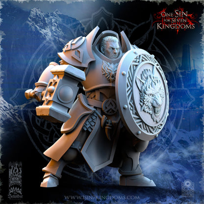 EE - Ohru Tree Shepherd - MULTI – ELFES À FEUILLES PERSISTANTES - Fantasy – The Beholder Miniatures 25-04