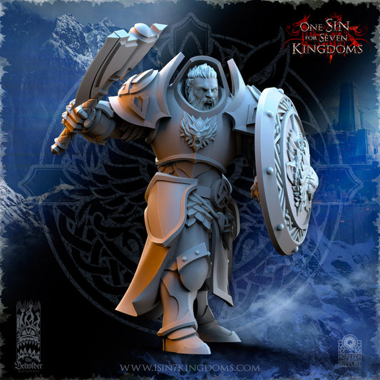 EE - Ohru Tree Shepherd - MULTI – ELFES À FEUILLES PERSISTANTES - Fantasy – The Beholder Miniatures 25-04
