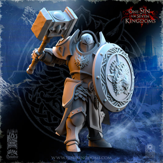 EE - Ohru Tree Shepherd - MULTI – ELFES À FEUILLES PERSISTANTES - Fantasy – The Beholder Miniatures 25-04