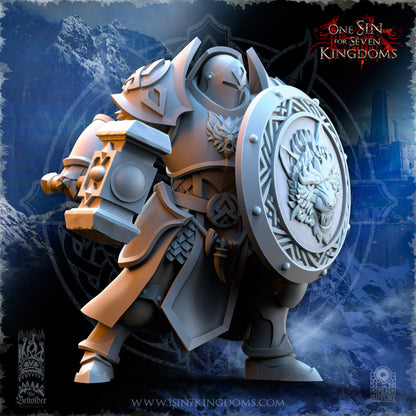 EE - Ohru Tree Shepherd - MULTI – ELFES À FEUILLES PERSISTANTES - Fantasy – The Beholder Miniatures 25-04
