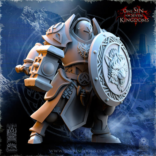 EE - Ohru Tree Shepherd - MULTI – ELFES À FEUILLES PERSISTANTES - Fantasy – The Beholder Miniatures 25-04