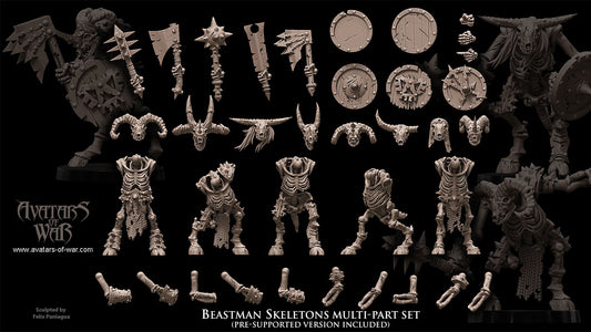 ORC - Orques de Fer avec un régiment d'armes puissantes - BR - ORCS - Fantasy – Avatars de Guerre