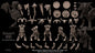 ORC - Orques de Fer avec un régiment d'armes puissantes - BR - ORCS - Fantasy – Avatars de Guerre