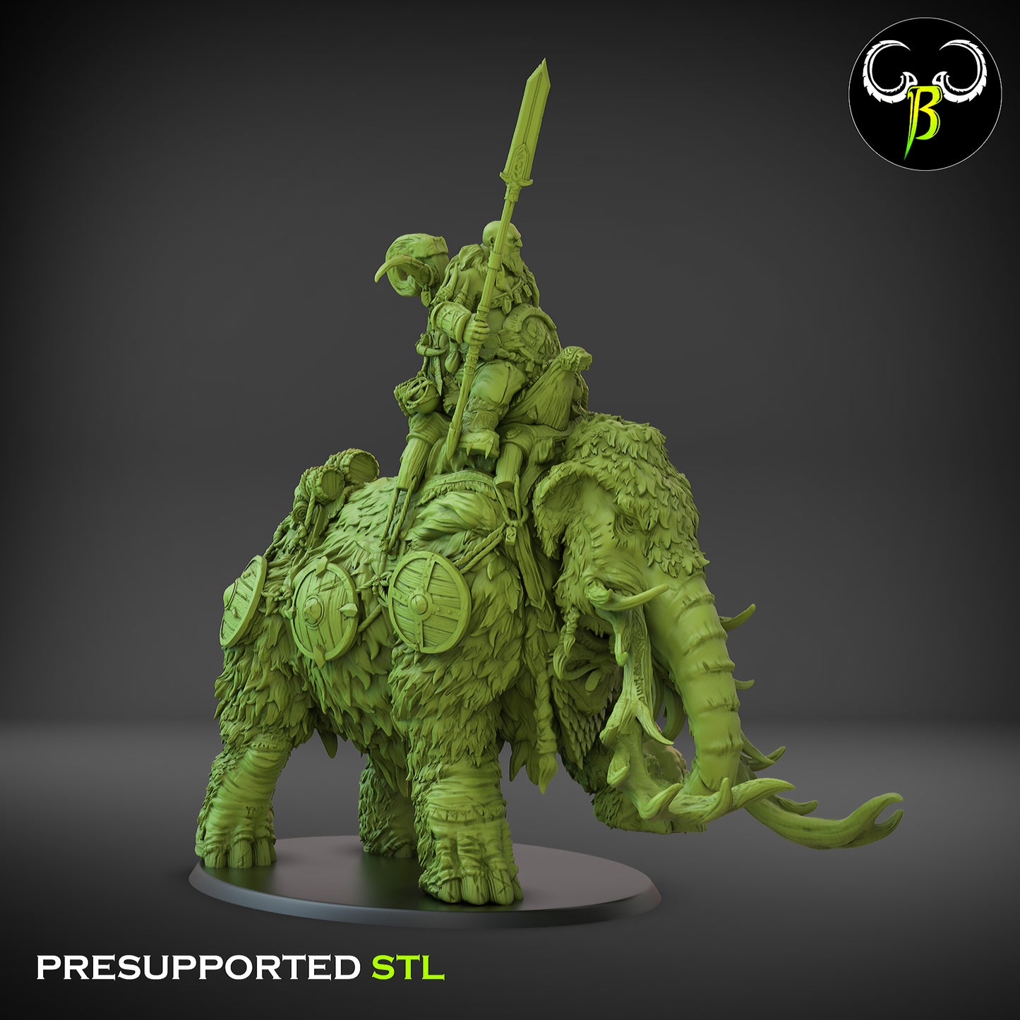 SE - Borean Warmoth - MULTI - SONS OF EVERFEST - Fantasy – ClayBeastCreation