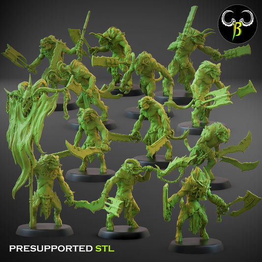 DL - Escouade féminine Spawn of Depravation - BR - DARK LEGIONS - Fantasy – ClayBeastCreation - 25-05 Nouveau