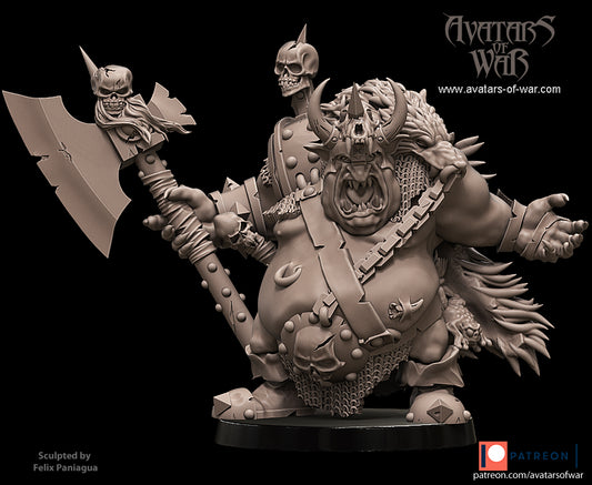 ORC - Orques de Fer avec un régiment d'armes puissantes - BR - ORCS - Fantasy – Avatars de Guerre