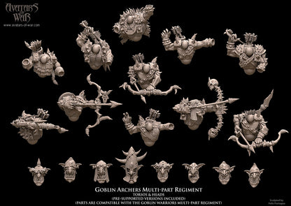 ORC - Orques de Fer avec un régiment d'armes puissantes - BR - ORCS - Fantasy – Avatars de Guerre
