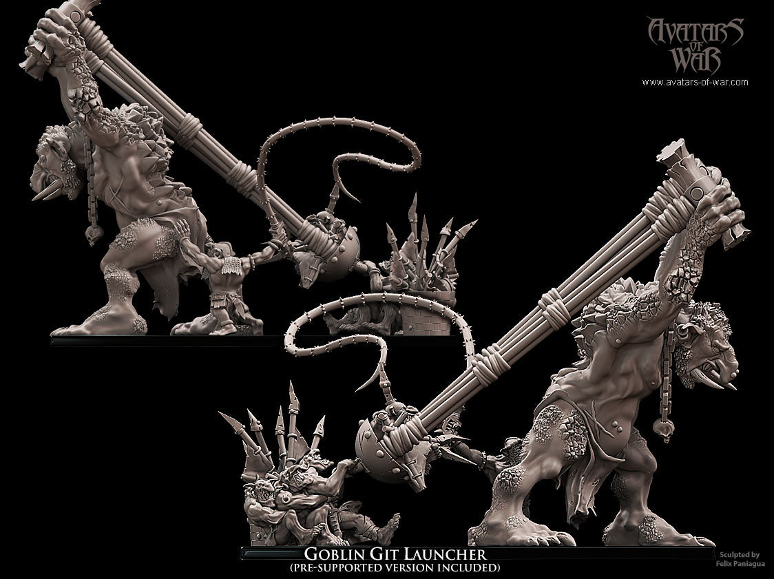 ORC - Orques de Fer avec un régiment d'armes puissantes - BR - ORCS - Fantasy – Avatars de Guerre