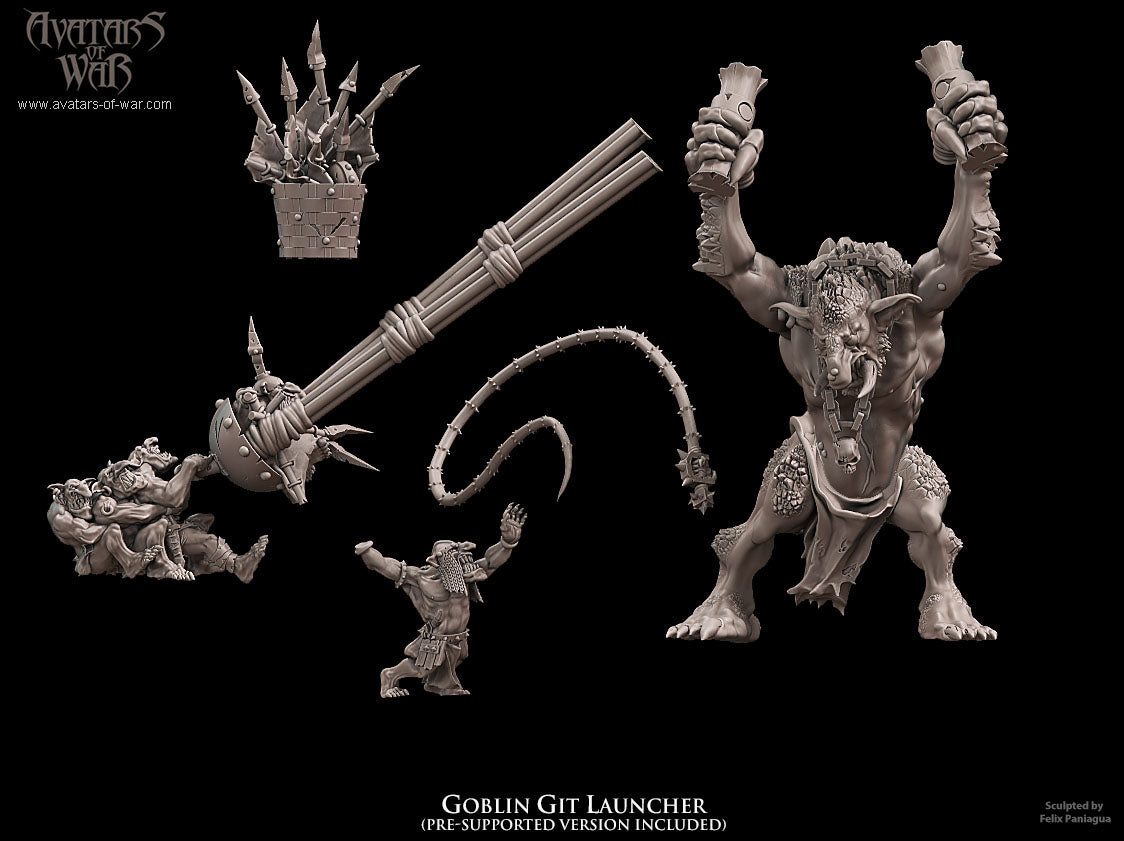 ORC - Orques de Fer avec un régiment d'armes puissantes - BR - ORCS - Fantasy – Avatars de Guerre