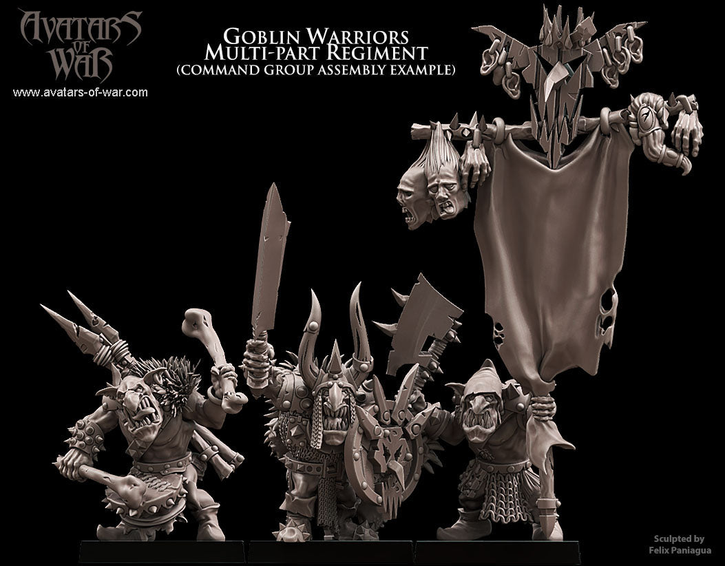 ORC - Orques de Fer avec un régiment d'armes puissantes - BR - ORCS - Fantasy – Avatars de Guerre