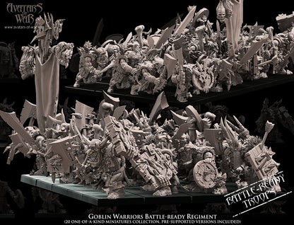ORC - Orques de Fer avec un régiment d'armes puissantes - BR - ORCS - Fantasy – Avatars de Guerre