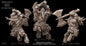 ORC - Orques de Fer avec un régiment d'armes puissantes - BR - ORCS - Fantasy – Avatars de Guerre
