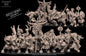 ORC - Orques de Fer avec un régiment d'armes puissantes - BR - ORCS - Fantasy – Avatars de Guerre