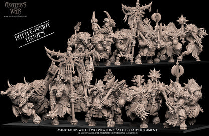 ORC - Orques de Fer avec un régiment d'armes puissantes - BR - ORCS - Fantasy – Avatars de Guerre