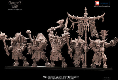 ORC - Orques de Fer avec un régiment d'armes puissantes - BR - ORCS - Fantasy – Avatars de Guerre