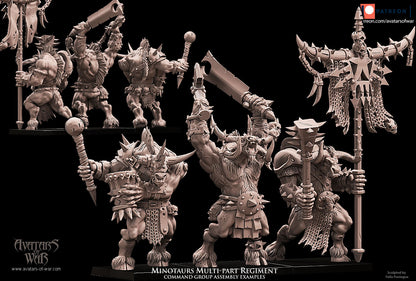 ORC - Orques de Fer avec un régiment d'armes puissantes - BR - ORCS - Fantasy – Avatars de Guerre